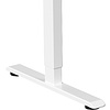 Стол с электроприводом WellDesk Prime 1300x675х18 белый/дуб бардолино натуральный (9191462+9072452) - 9