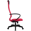Кресло для руководителя "METTA BP-8 PL" сетка, пластик, красный - 2