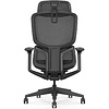 Кресло компьютерное SitZone E-JX-001А, сетка, пластик, черный - 5