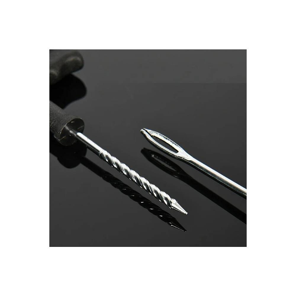 Комплект для ремонта шин Deli YS EDL120001, 7 предметов, черный - 3