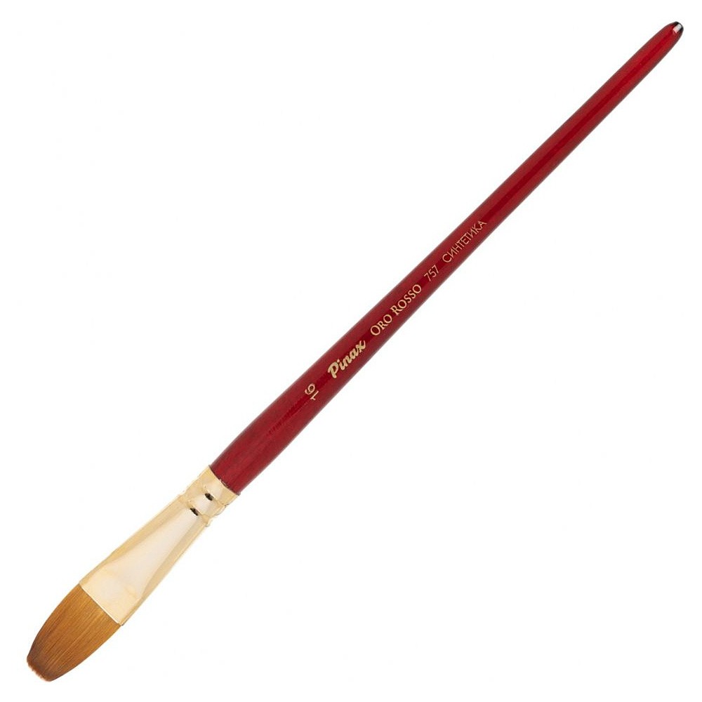 Кисть для рисования "Pinax ORO ROSSO", синтетика, овальная, №16