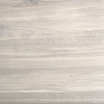 Столешница массив 1300х750х27, Дуб беленый, кромка косая