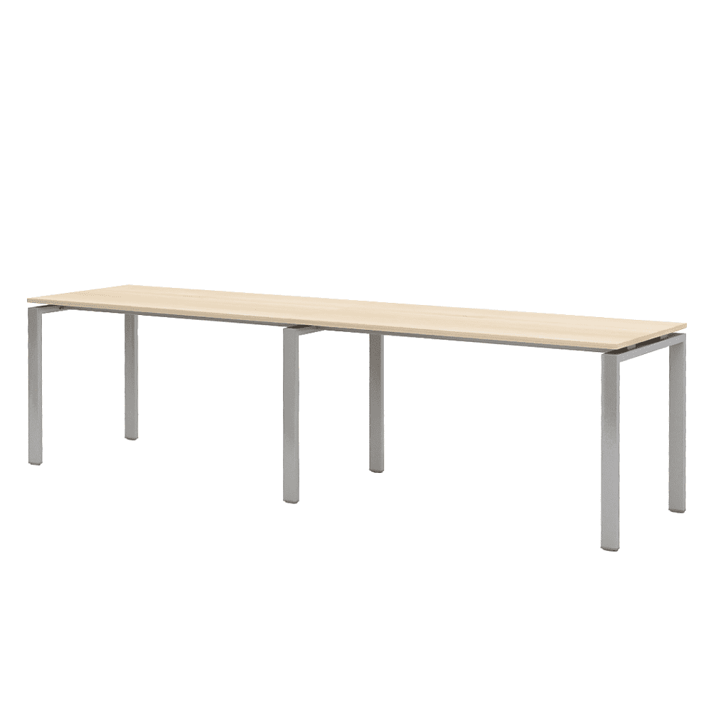 Коллекция Титан Бенч-система линейная на 2 рабочих места ТН314ТР-2х1+ТН314К-22, 2800х700х742