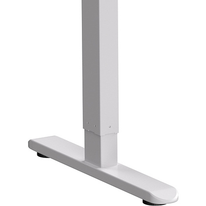 Стол с электроприводом WellDesk Basic 1200x675х18 белый/белый альпийский (9191460+9197776) - 7