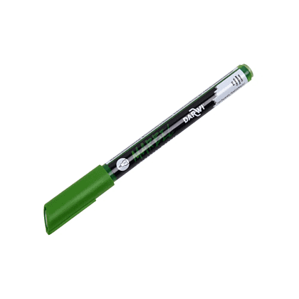 Маркер акриловый "Darwi.Marbel" 616, ярко-зеленый - 5