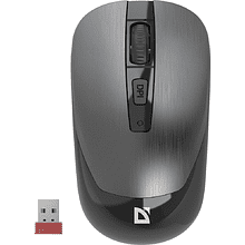 Мышь Defender Wave MM-995, беспроводная, серый