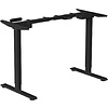 Стол с электроприводом WellDesk Prime 1300x675х18 черный/дуб бардолино натуральный (9191461+9072452) - 5