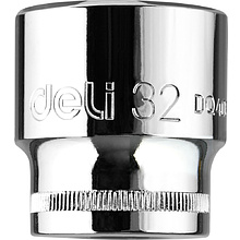 Головка торцевая шестигранная Deli