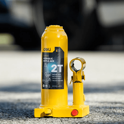 Домкрат бутылочный Deli YS EDQ71002, 2 т - 4