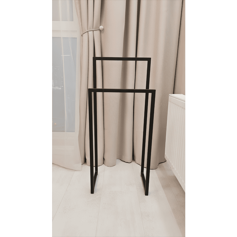 Вешалка напольная ALLERD 90 RION, черный муар - 3