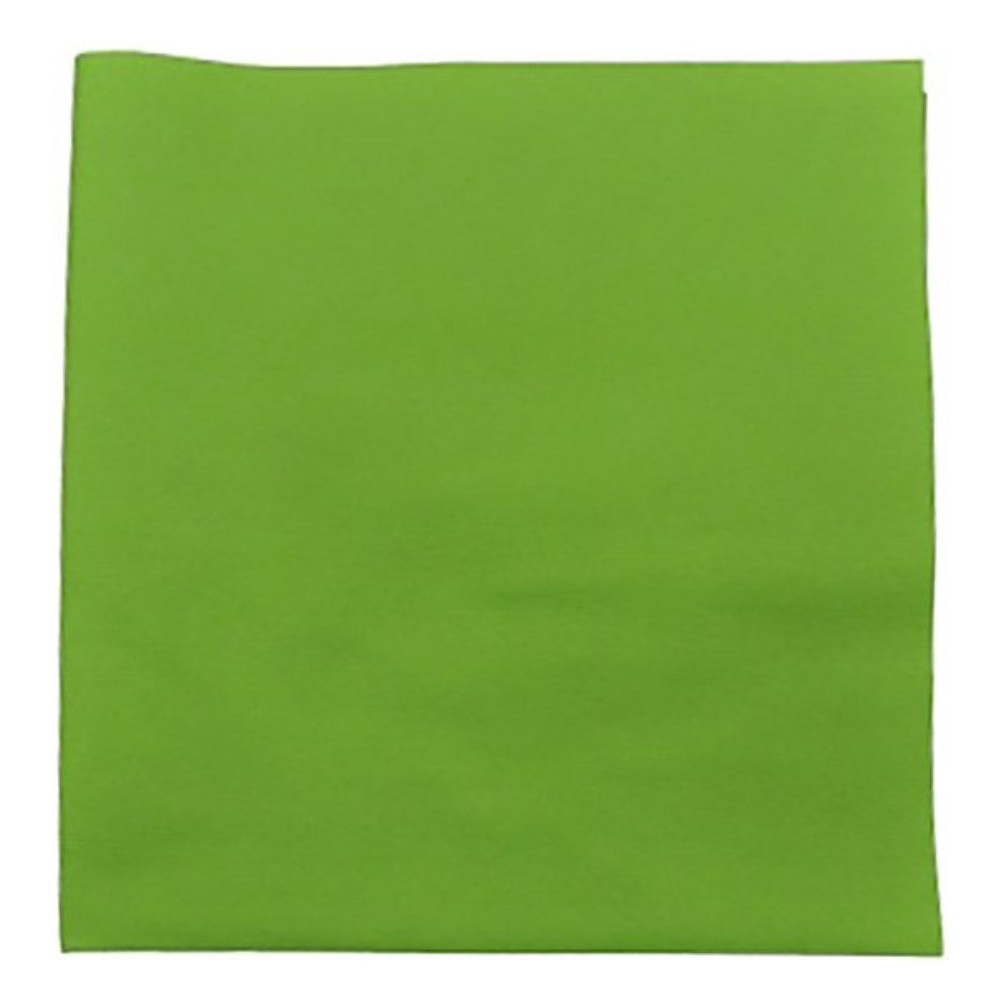 Салфетка из микроволокна нетканная, 60г/м2, 35х40 см, 100шт/упак, зеленый