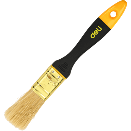 Кисть малярная Deli YS EDL509141, плоская, 1"-25 мм, смешанная щетина