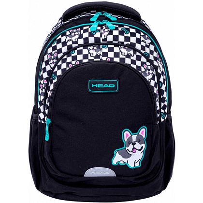 Рюкзак школьный "Cute Puppy", черный