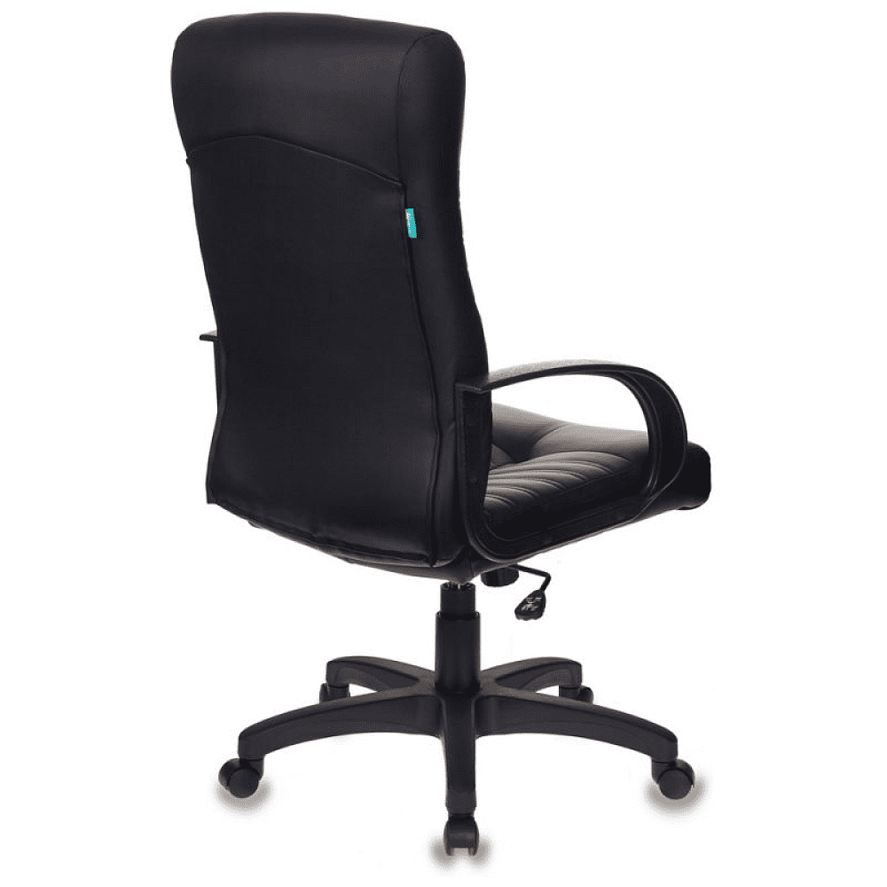 Кресло для руководителя Бюрократ "KB-10LITE", экокожа, пластик, черный - 4