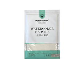 Бумага для акварели "Potentate", хлопок, горячий пресс