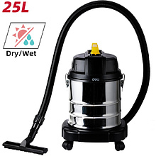 Пылесос сетевой Deli YS EDL881825, 1400 Вт, 21 кПа, 25 л, черный