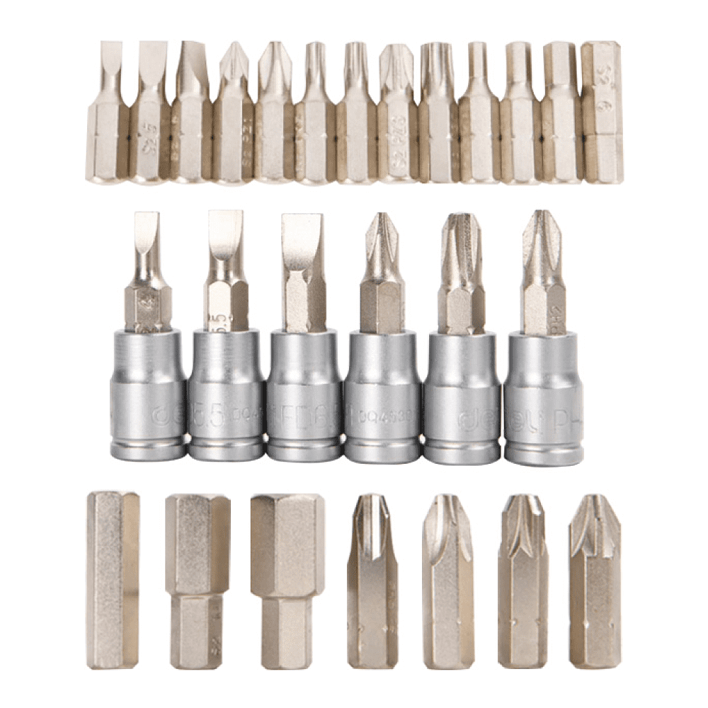 Набор инструмента 1/4", 3/8", 1/2" Deli RS EDQ45216, 216 предметов - 6