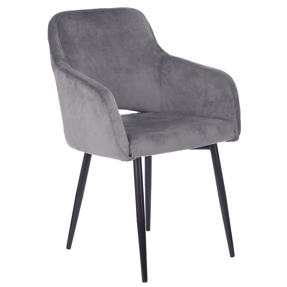 Кресло "Бюрократ CH-380F", ткань, серая жемчужина, каркас металл, корпус черный - 3