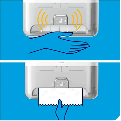 Полотенца бумажные Tellus Matic Стандарт, в рулонах, 1 слой, НT1, 280 м - 15