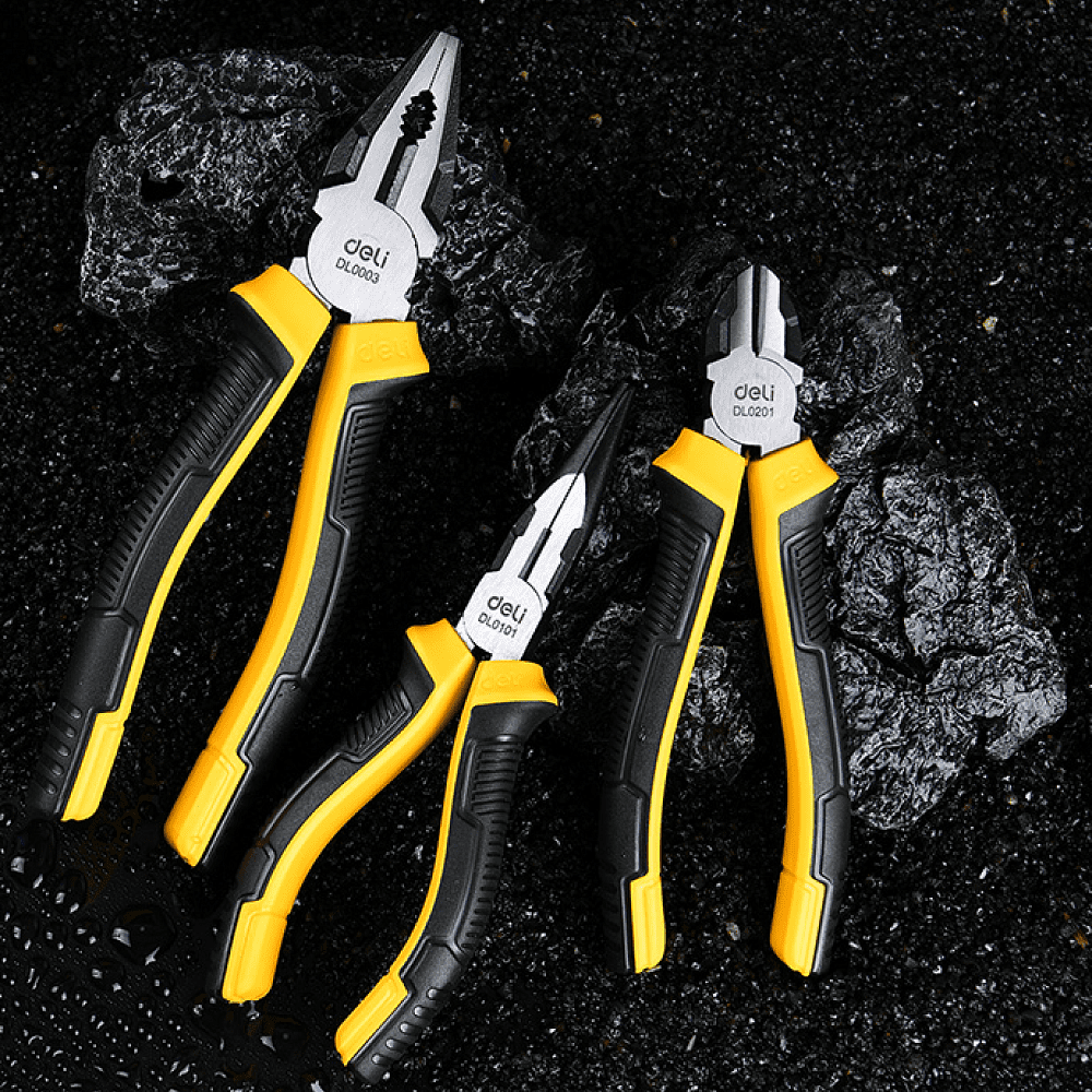 Набор губцевого инструмента Deli YS EDL0003-3, 3 шт. - 3