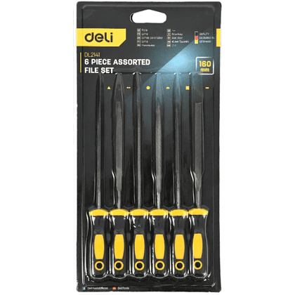 Набор надфилей Deli YS EDL2141, 160 мм, 6 шт. - 9