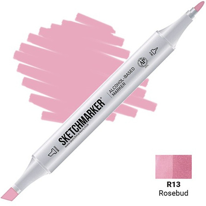 Маркер художественный "Sketchmarker", двухсторонний, R13 бутон розы