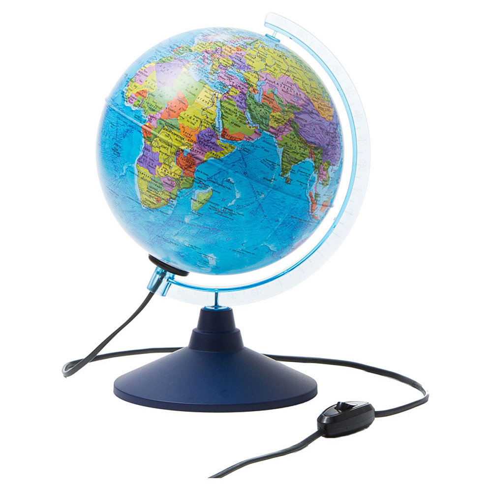Глобус политический "Globen" с подсветкой, 21 см