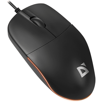 Мышь Defender "Azora MB-241", проводная, 1200 dpi, черный - 3