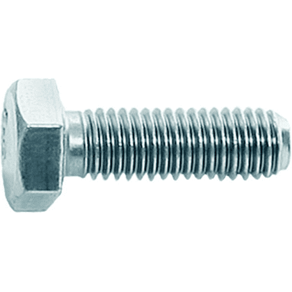 Болт шестигранный М6х25 мм, DIN 933/ГОСТ 7798-70, цинк, 5 кг
