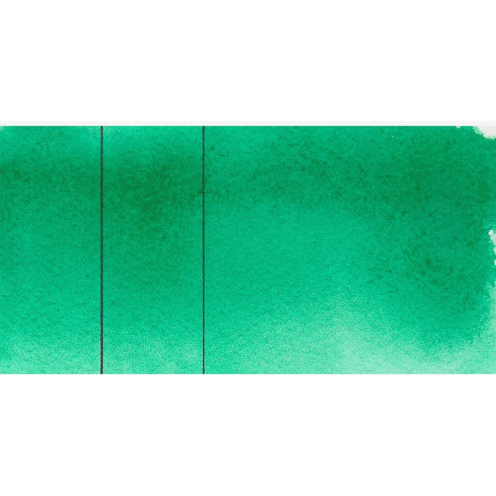 Краски акварельные "Aquarius", 230 фтало зеленый (желтый оттенок), кювета - 2