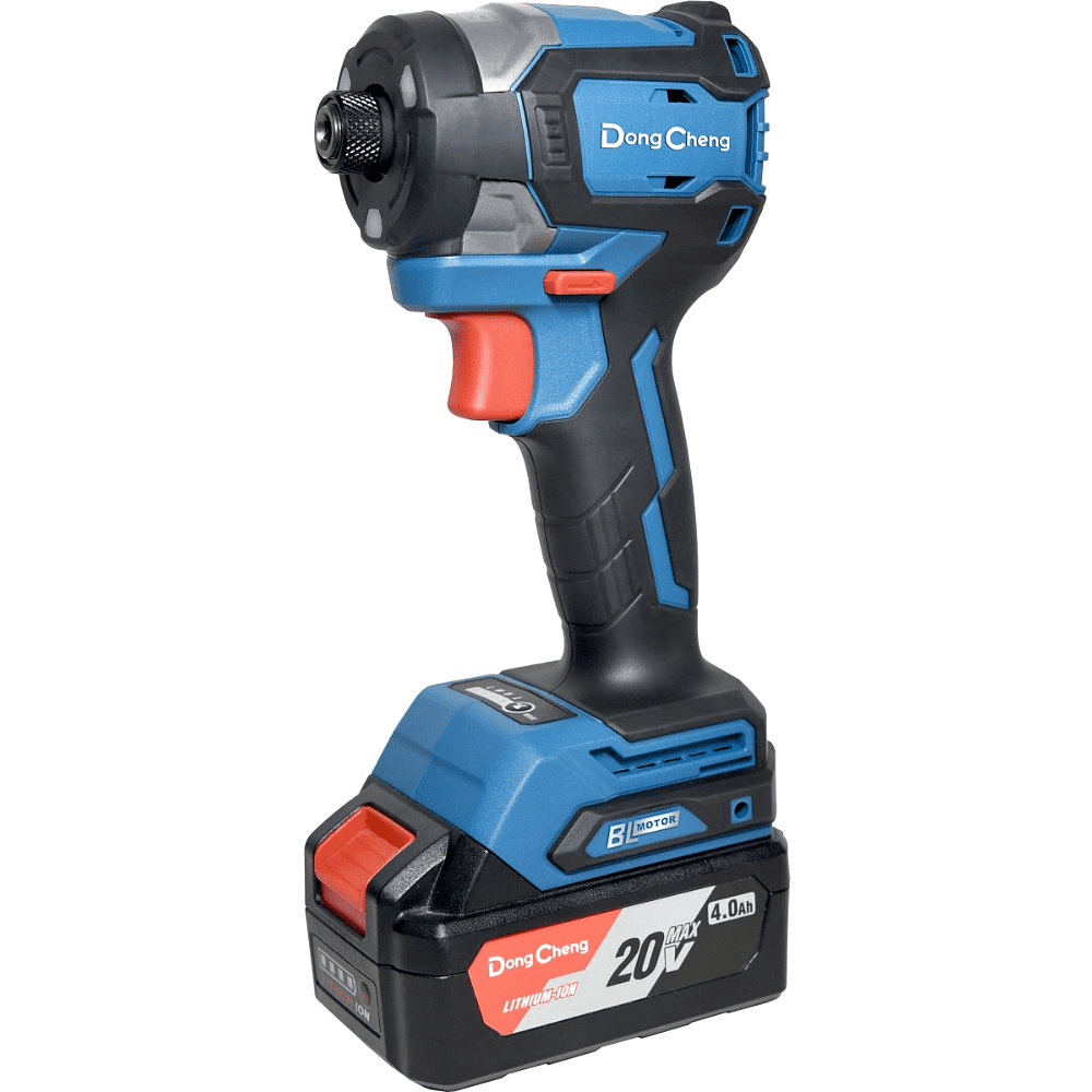 Аккумуляторный шуруповерт DongCheng DCPL208 (TYPE Z) 20 В, 208 Нм, без аккумулятора и зарядного устройства
