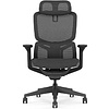 Кресло компьютерное SitZone E-JX-001А, сетка, пластик, черный - 2
