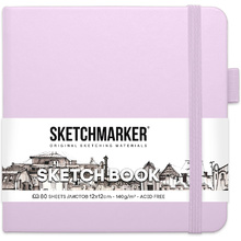 Скетчбук "Sketchmarker", 12x12 см