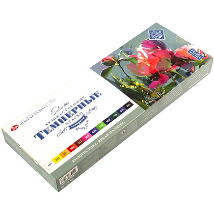 Краски темперные "Мастер Класс колористика", набор 12 цветов, тубы - 2