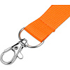 Тесьма с карабином для бейджа "8391", 900x20 мм, оранжевый - 2