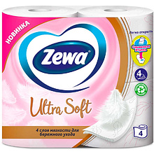 Бумага туалетная Zewa "Ultra Soft"