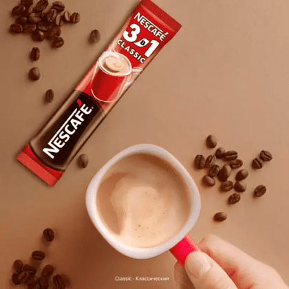 Кофейный напиток "Nescafe" 3в1, растворимый, 20 шт./упак. - 7