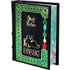 Книга-мини "Рубаи", Омар Хайям, натуральная кожа, 70х94 мм, ассорти - 3