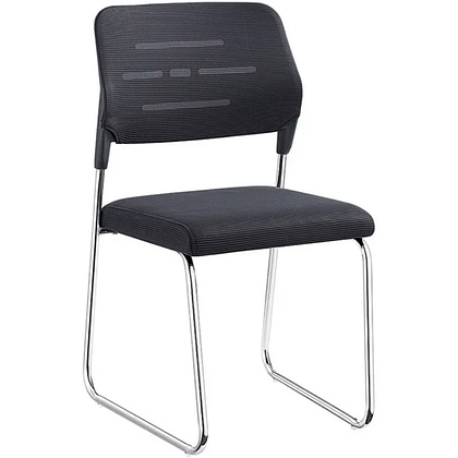 Кресло д/посетителей SitUp SKY Chrome сетка, черный