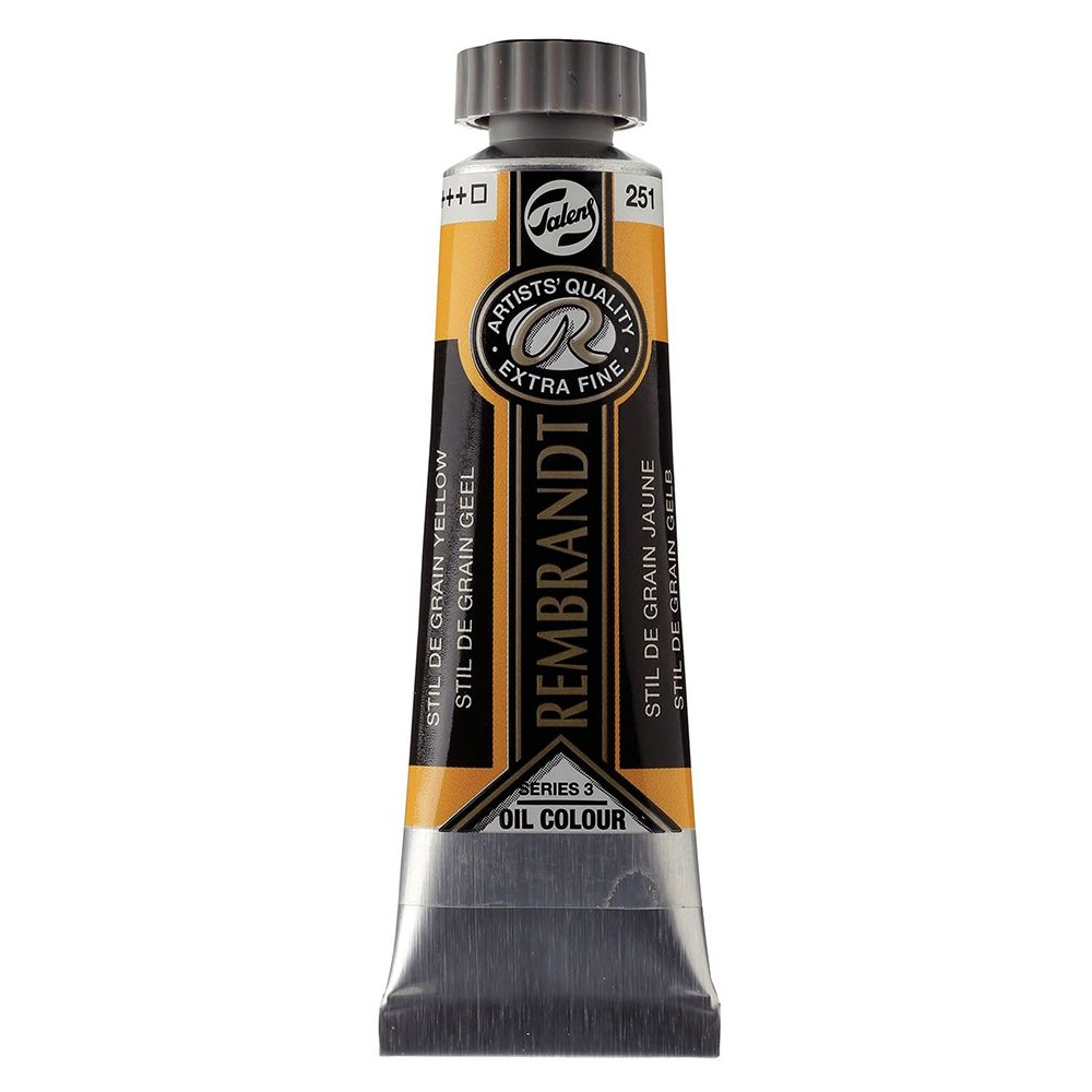 Краски масляные "Rembrandt", 251 гранулированный желтый, 15 мл, туба