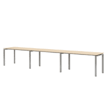 Коллекция Титан Бенч-система на 3 рабочих места с пропусками для кабеля ТН314ТР-3х1+ТН314К-22_ПР