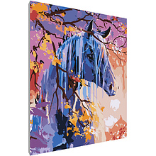 Картины по номерам "Лошадь на заре"