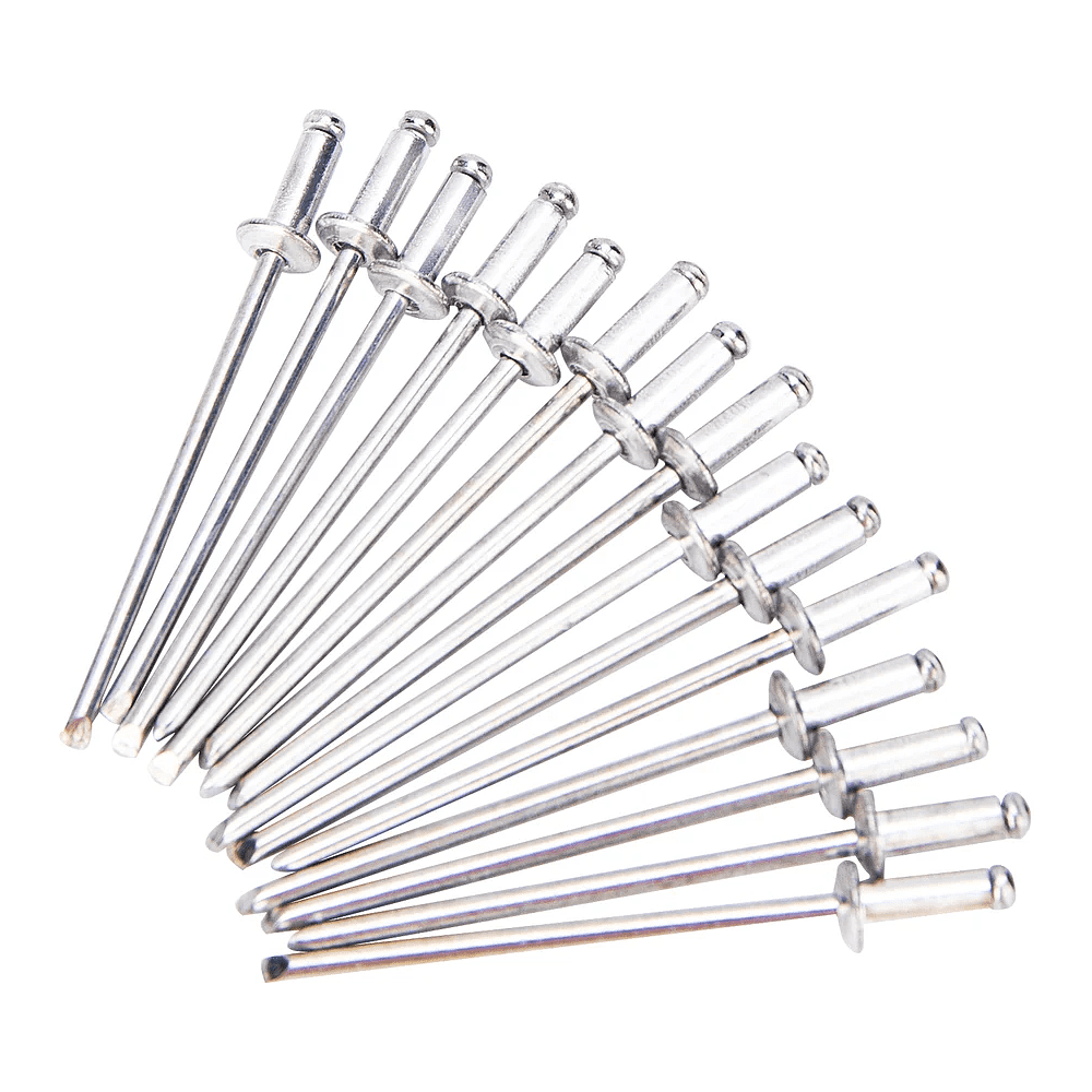 Заклепочник одноручный Deli YS EDL236910T, 270 см, 2.4-4.8 мм, заклепки в комплекте - 2