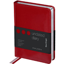  Ежедневник недатированный "Silver Pristine", А6