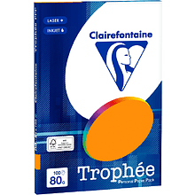 Бумага цветная "Trophée", неон