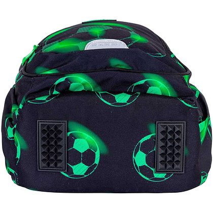 Рюкзак школьный "Neo Football", полиэстер, черный, зеленый - 6
