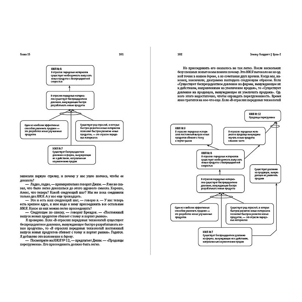 Книга "Цель-2. Дело не в везении", Элияху Голдратт - 3