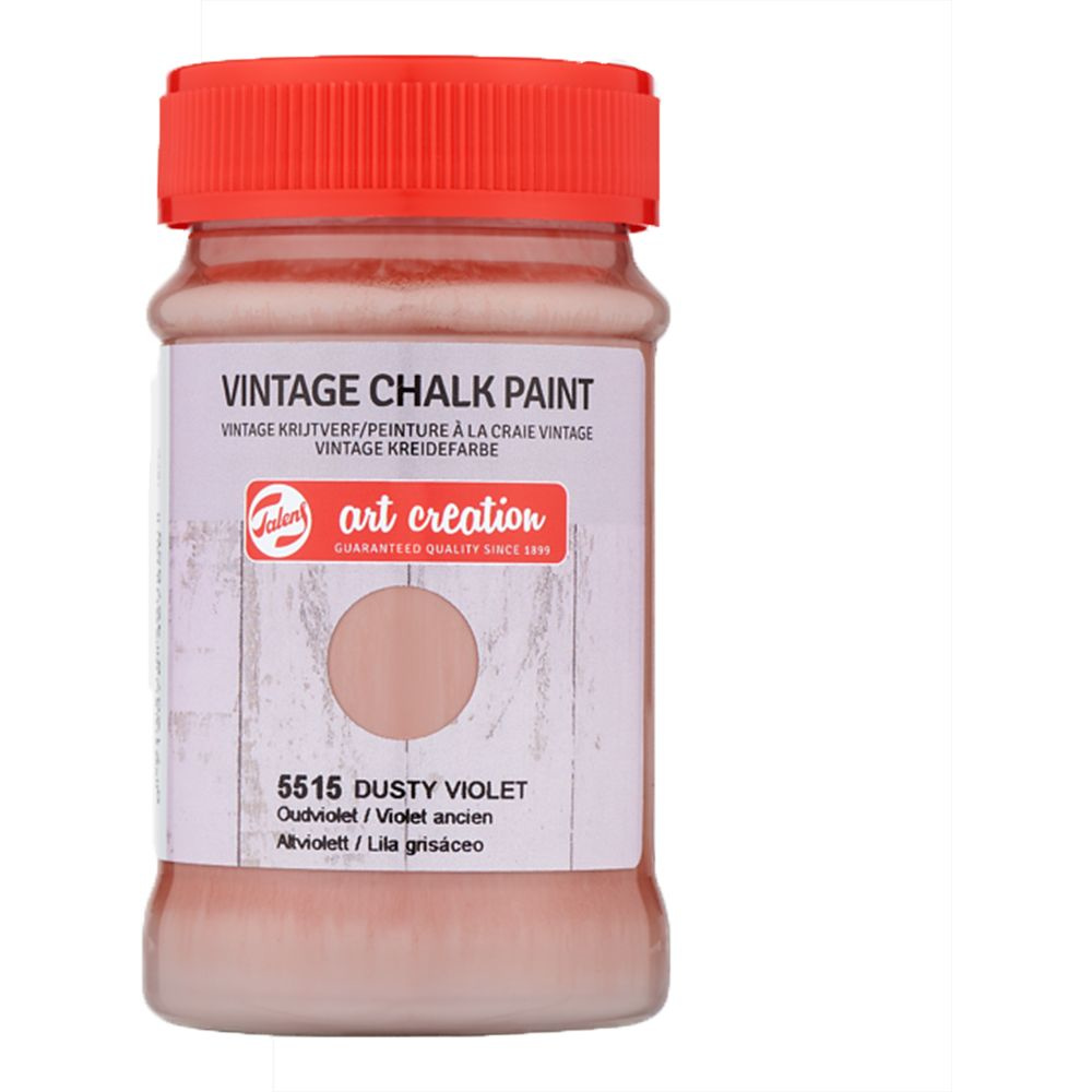 Краска декоративная "VINTAGE CHALK PAINT", 100 мл, 5515 грязно-фиолетовый