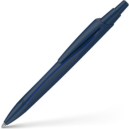 Ручка шариковая автоматическая "Schneider Reco", синий, стерж. синий