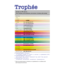 Бумага цветная "Trophée", А4, 100 листов, 80 г/м2, оранжевый неон